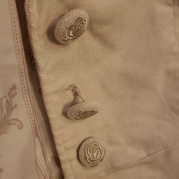 Disney's Beauty And The Beast Cream Colored Coat - Picture 14 of 16